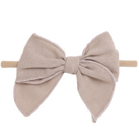 Kai Fable Linen Bow - Natural