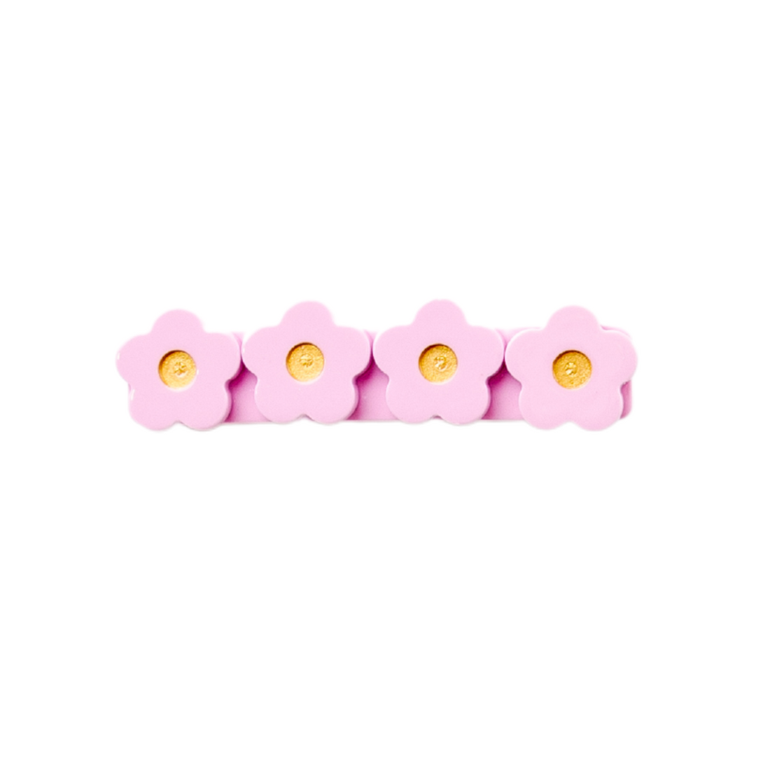 All Flower Acrylic Clip- 25 Colors