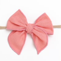 Kai Fable Linen Bow - Coral