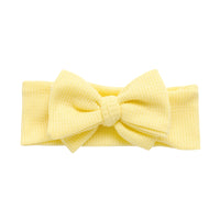 Jumbow Waffle Knot - Light Yellow