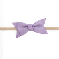 Pippa Grosgrain Bow - Lavender