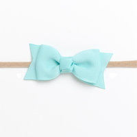 Pippa Grosgrain Bow - Mint