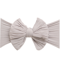Jumbow Cable Knit Knot - White