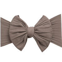 Jumbow Cable Knit Knot - Neutral Grey
