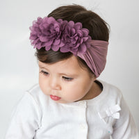 Trio Flower Headband - Amethyst