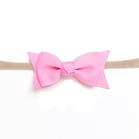 Pippa Grosgrain Bow - Hot Pink