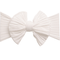 Jumbow Cable Knit Knot - White