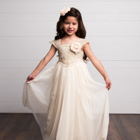 Georgia Belle Dress - Ivory #180