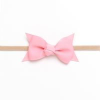 Pippa Grosgrain Bow - Pink