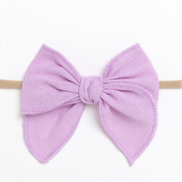 Kai Fable Linen Bow - Orchid