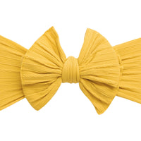 Jumbow Cable Knit Knot - Mustard