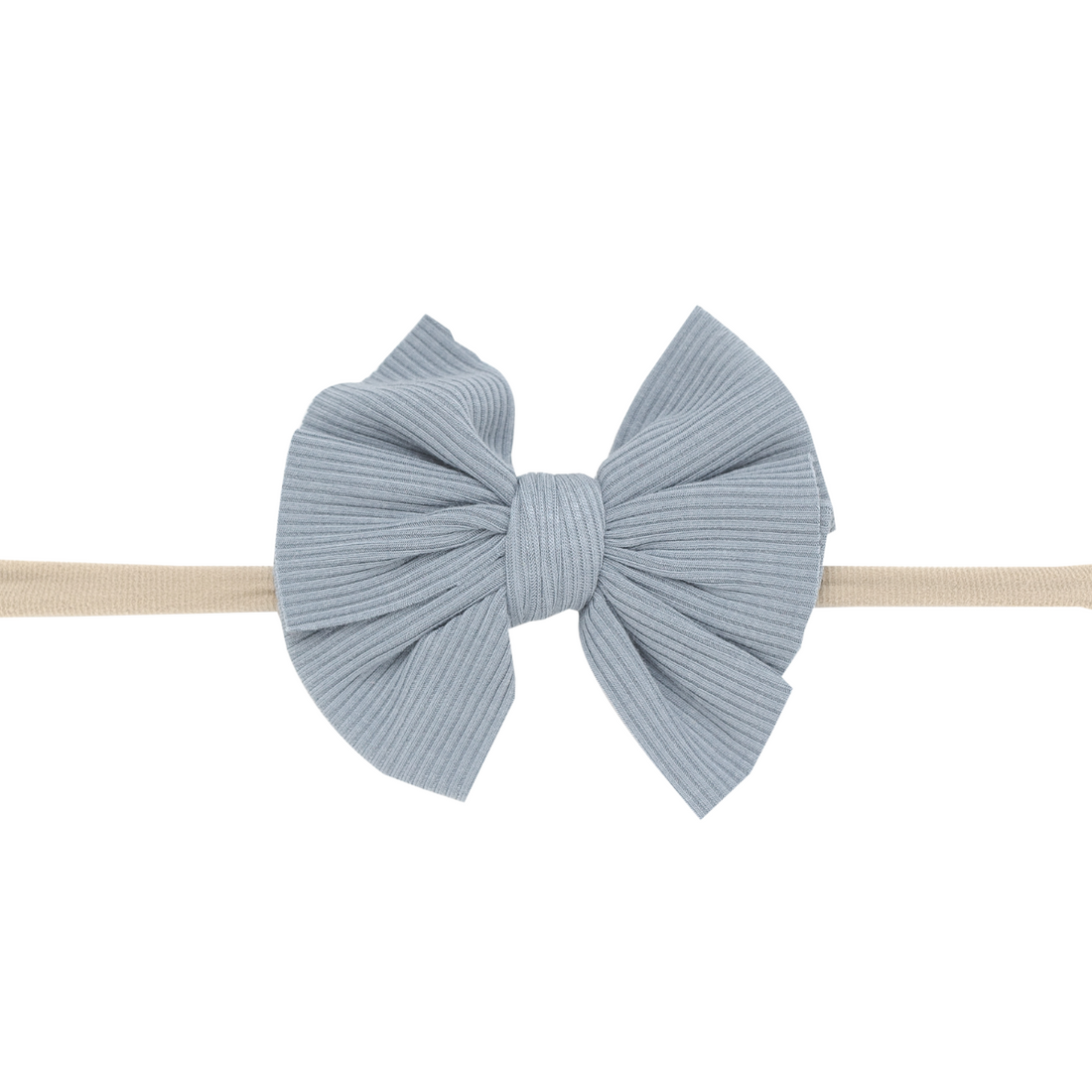 Reeva Bow Skinny Nylon Headband - 17 colors
