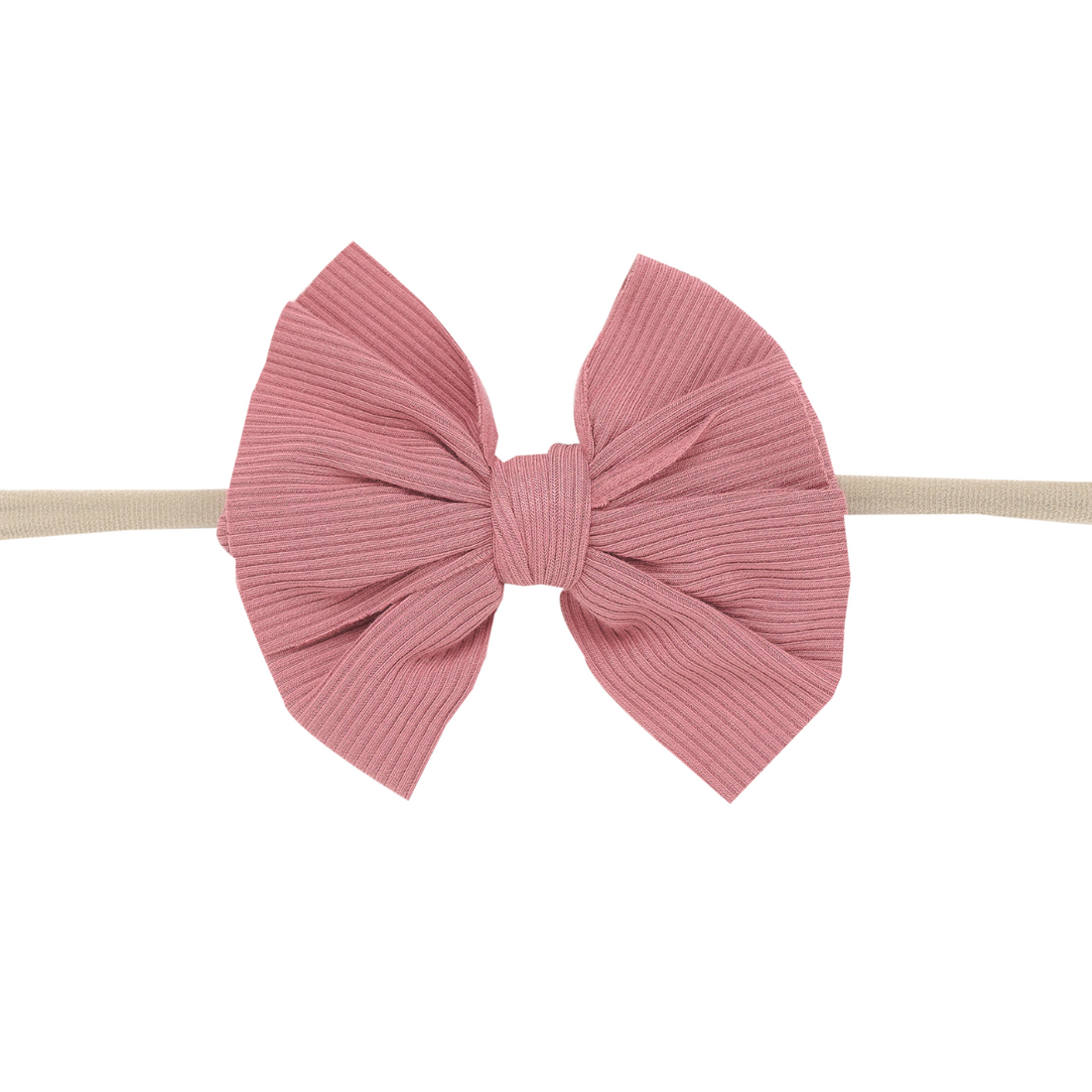 Reeva Bow Skinny Nylon Headband - 17 colors