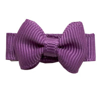 Mini Bow TUX Snap Clip - Amethyst
