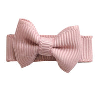 Mini Bow TUX Snap Clip - Antique Mauve