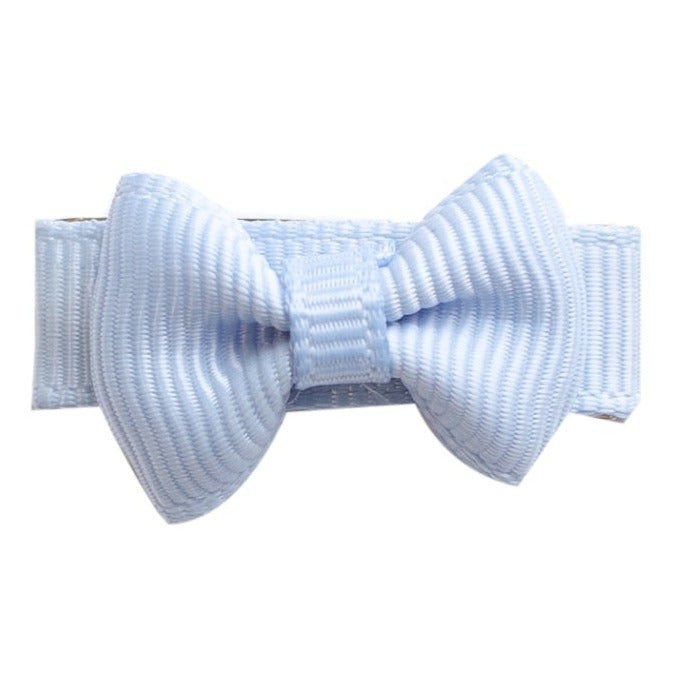 Mini Bow TUX Snap Clip - Bluebird