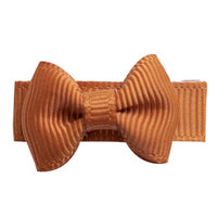 Mini Bow TUX Snap Clip - Copper