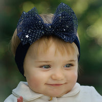 Star Tulle - Navy