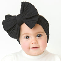 Jumbow Cable Knit Knot - Black