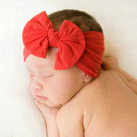 Classic Top Knot - Red