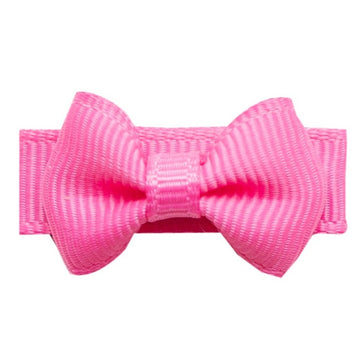 Mini Bow TUX Snap Clip - Hot Pink