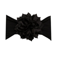 Dahlia Flower Headband - Black