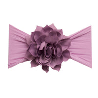 Dahlia Flower Headband - Amethyst