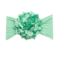 Dahlia Flower Headband - Mint