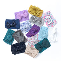 5 or 10 Headbands GRAB a BAG WIDE NYLON Headbands