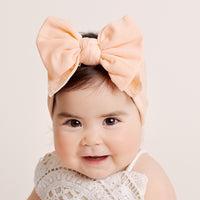 Luna Headwrap - Peach