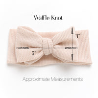 Jumbow Waffle Knot - Auburn
