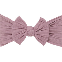 Cable Knit Knot - Purple Grey