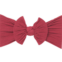 Cable Knit Knot - Burgundy