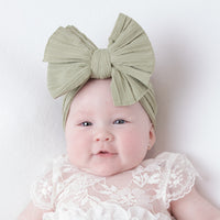 Jumbow Cable Knit Knot - Olive
