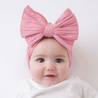 Jumbow Cable Knit Knot - Vintage Blush
