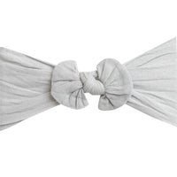 Classic Top Knot - Pearl Grey