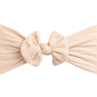 Classic Top Knot - White