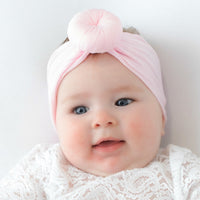 Round Knot Turban - Pink