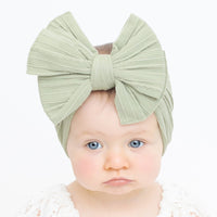 Jumbow Cable Knit Knot - Sage