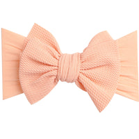 Jumbow Lola Wide Nylon Headband - Peach