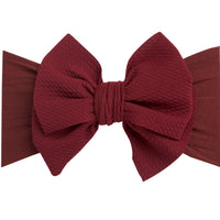 Jumbow Lola Wide Nylon Headband - Burgundy