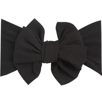 Jumbow Lola Wide Nylon Headband - Black