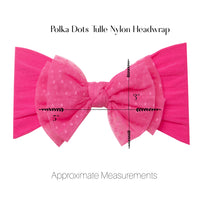 Polka Dots Tulle - Pink