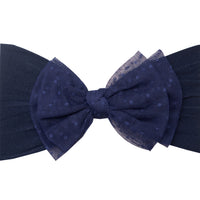 Polka Dots Tulle - Navy