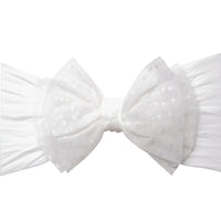 Polka Dots Tulle - White