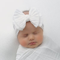 Jade Bow - White