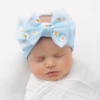 Daisy Flower Headband - Blue