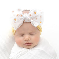 Daisy Flower Headband - Yellow