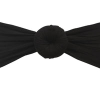 Round Knot Turban - Black