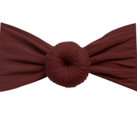 Round Knot Turban - Burgundy